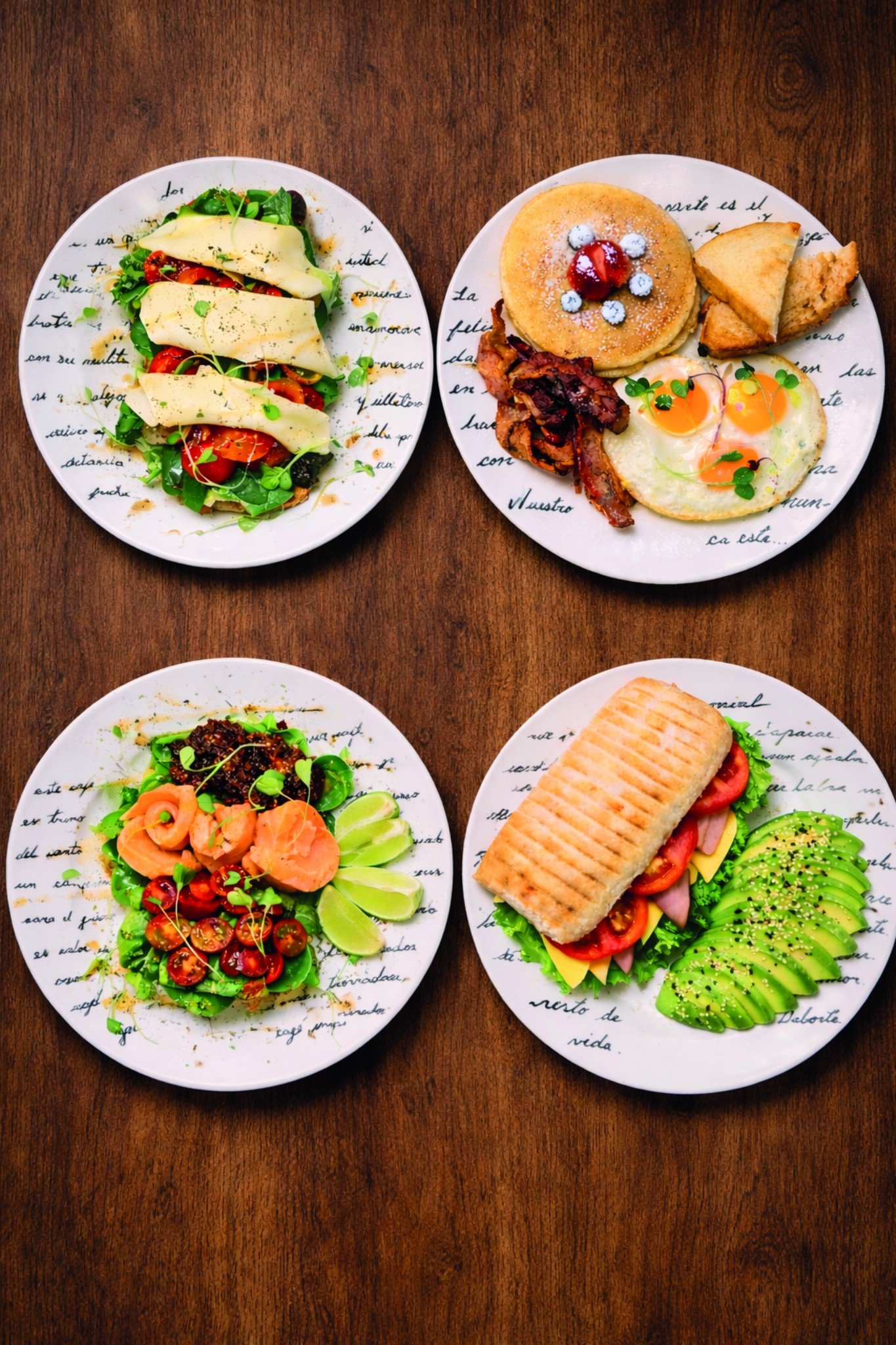 Brunch artesanal en Medellín - Platos fuertes Delarte Café